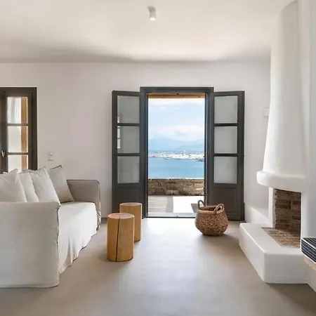 Hotel Platinum Paros - Azure - 5 Bedrooms - Sea Views & Private Pool - Naoussa