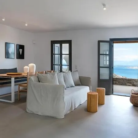 Hotel Platinum Paros - Azure - 5 Bedrooms - Sea Views & Private Pool - Naoussa